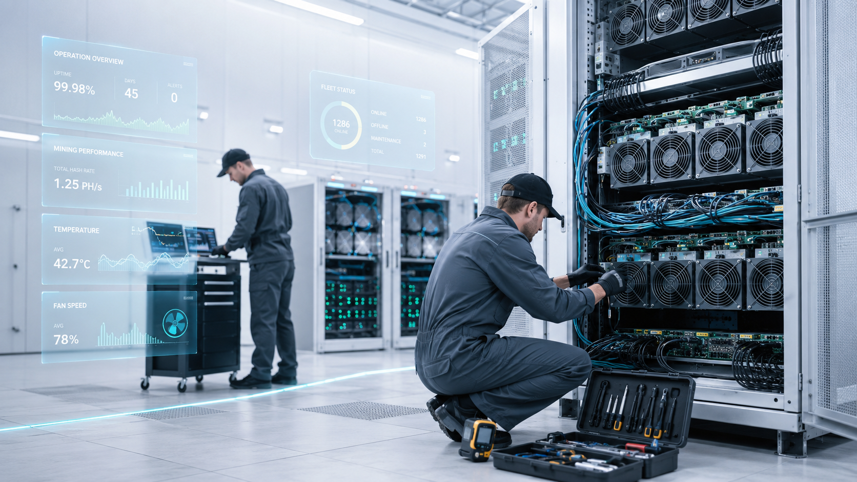Easy2Mine global infrastructure operation and maintenance