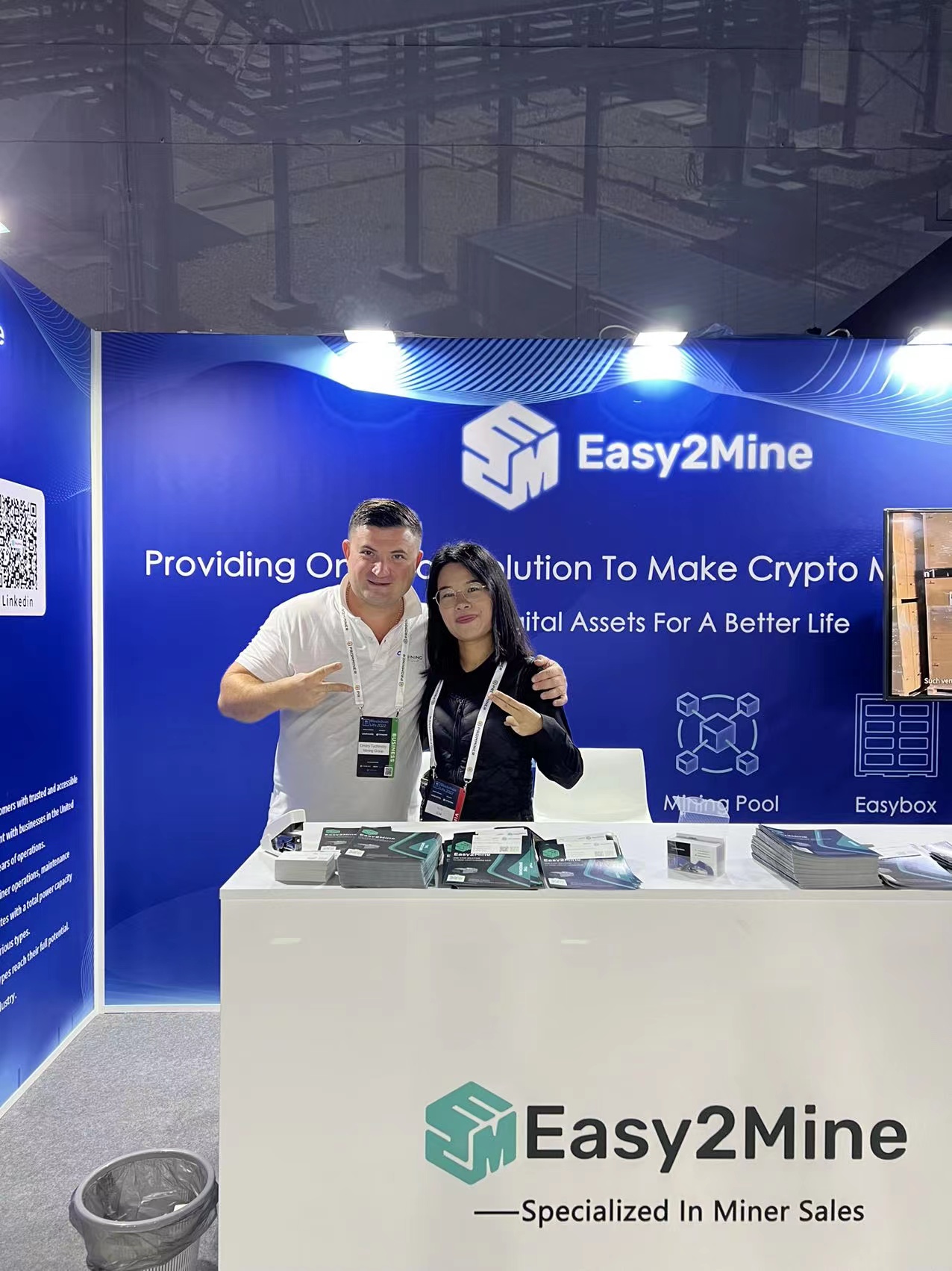 E2M Team attended the Blockchain Life 2023-in Russia