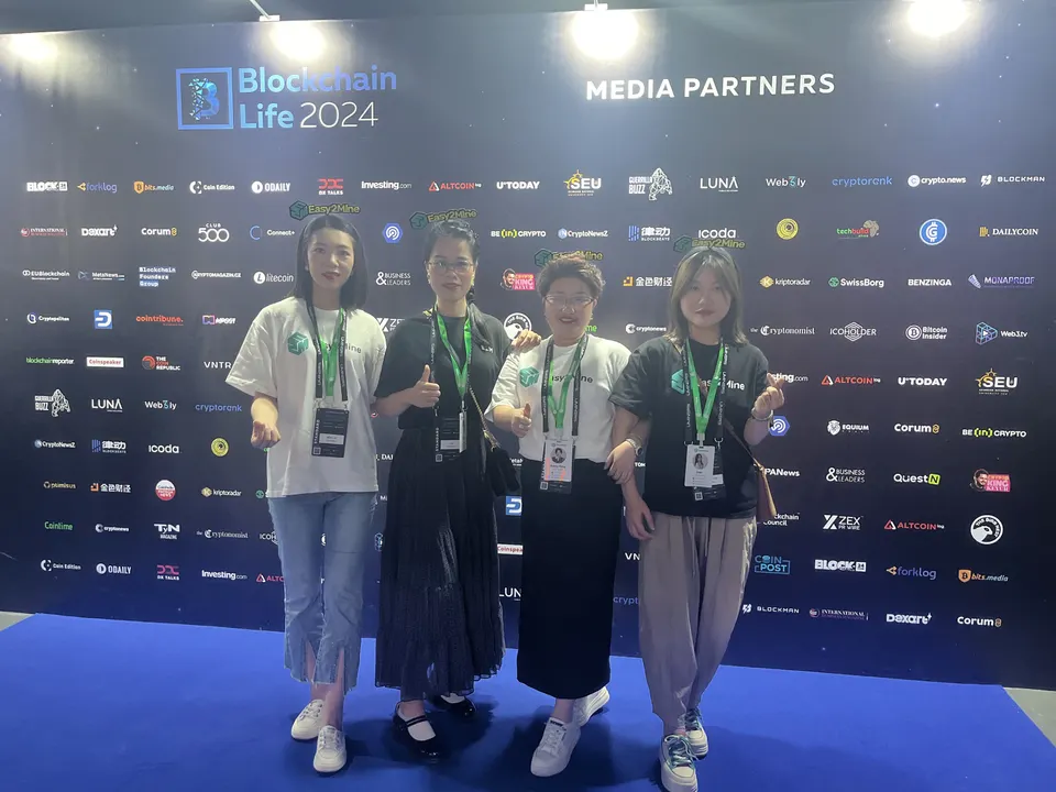 E2M Team attended the Blockchain Life 2024-in dubai